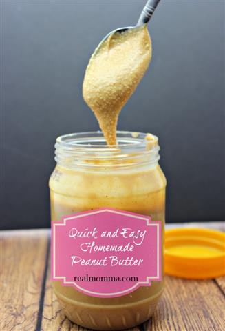 Quick and Easy Homemade Peanut Butter