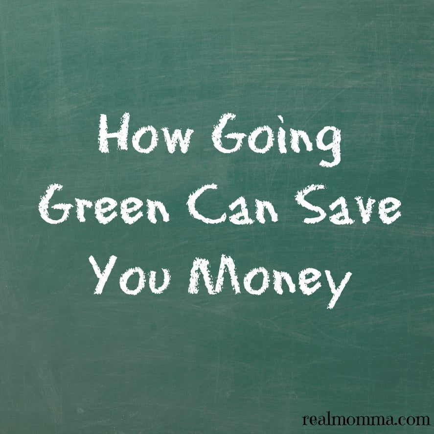 How Going Green Can Save You Money 