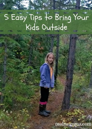  five easy tips to bring your kids outside