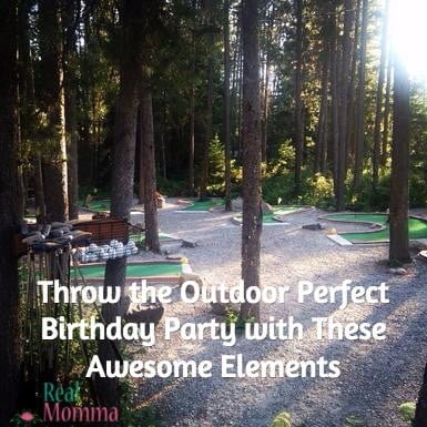Throw the Outdoor Perfect Birthday Party with These Awesome Elements
