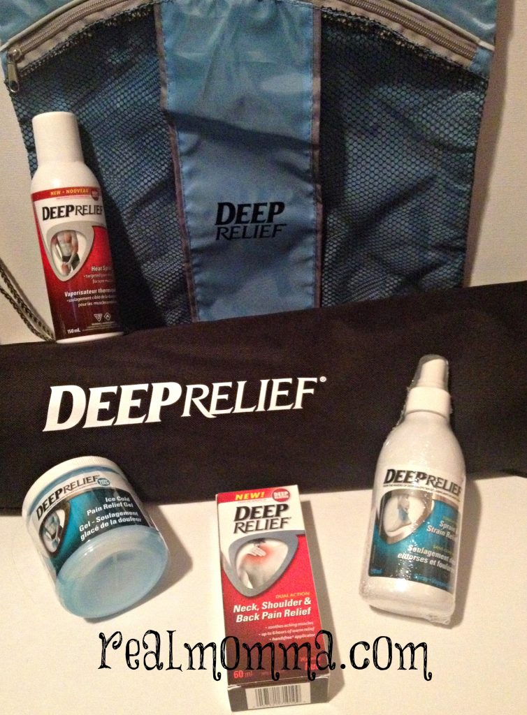 Spray on the Heat with Deep Relief Giveaway