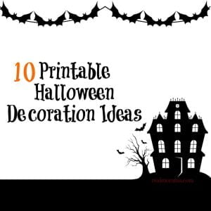 10 Printable Halloween Decoration Ideas | Real Momma