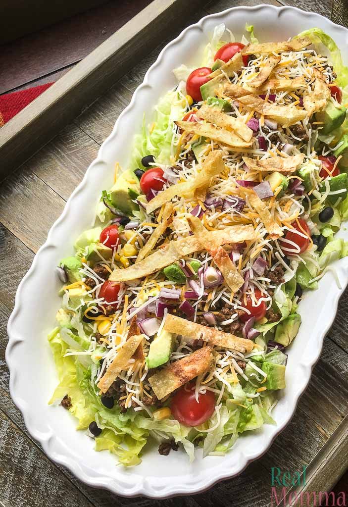 Quick and Easy Taco Salad Recipe a meal ready in under 30 minutes