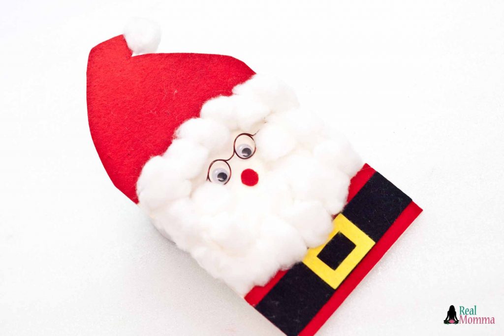 DIY 3D Santa Claus Card