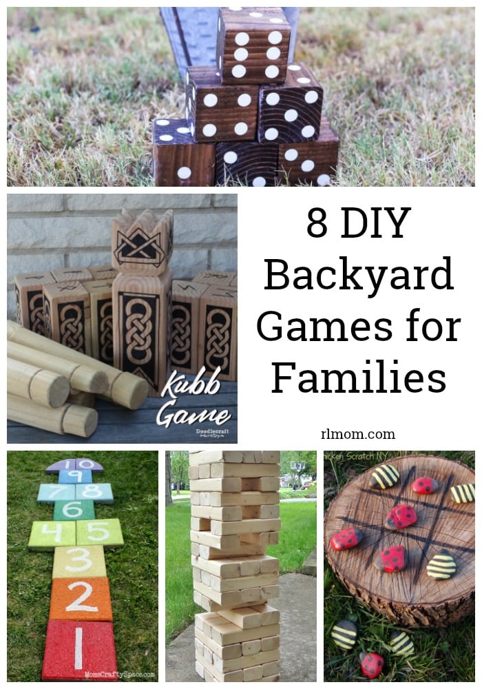 8 DIY Backyard Games for Families
