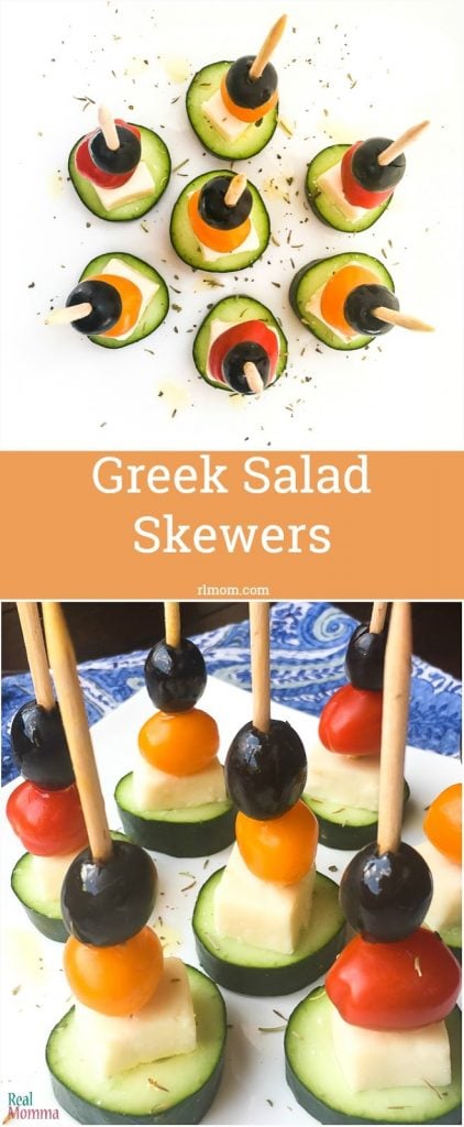 Greek Salad Skewers Recipe