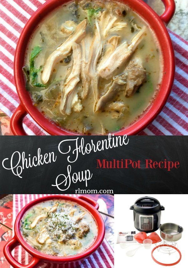 Chicken Florentine Soup MultiPot Recipe