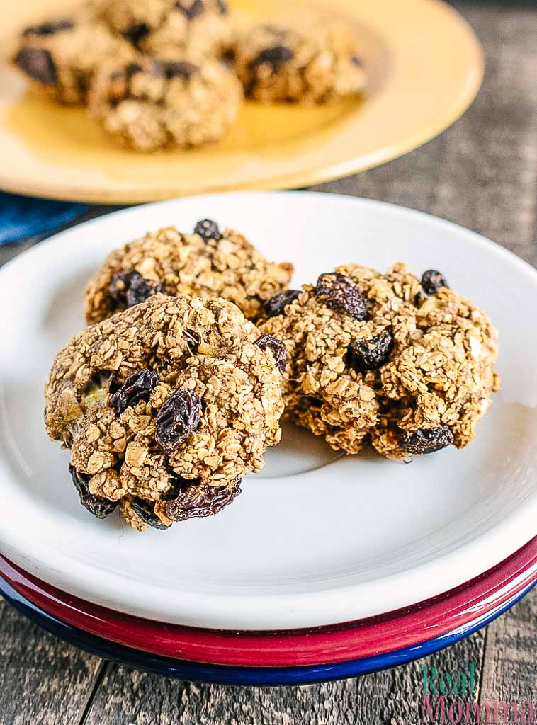healthy cinnamon raisin oatmeal cookies recipe